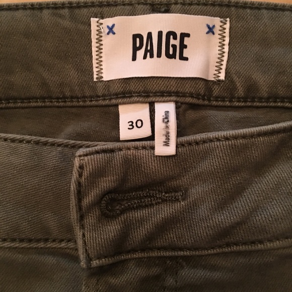 Host Pick! Paige Jolie Mid-Rise Utility Jeans - Size 30 - Picture 6 of 6